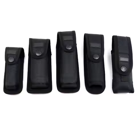 High Quality Nylon Holster Pouch Cover Case for Small Pocket LED Flashlight 501b 502b C8 C2 C12 1865