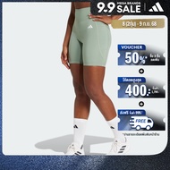 adidas Training & Gym & Training Optimé Essentials Stash Pocket 7-Inch Short Leggings Women Green JI