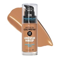 Revlon Liquid Foundation, ColorStay Face Makeup for Normal & Dry Skin, SPF 20, Longwear Medium-Full 