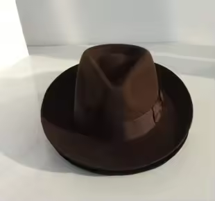 Wool Fedora Hat Unisex Felt Fedoras Hats Adult Fashion Trilby Hats Popular Headwear Wool Fedora Tril