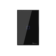 Công tắc wifi thông minh SONOFF T1US3C-TX 1 có điều khiển 433Mhz RF-Màu Phích cắm của Hoa Kỳ-Size 1 