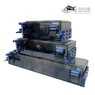 Baoyu G-30 G-50 G-60 Top Overflow Filter with Pump - Fish Tank Wall Hanging Filter (filter material 