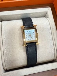 Hermes H Hour Watch 25mm 玫瑰金錶框鑽石手錶