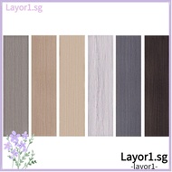 LAYOR1 Skirting Line, Wood Grain Windowsill Floor Tile Sticker, Home Decor Living Room Waterproof Se