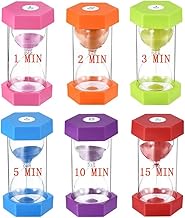 Hourglass Timer Sand Clock 2 Minute Colorful Sand Timer 2 Minute, Small Blue Sand Watch 2 Minute, Pl
