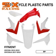 PP Plastic Cover Set For HONDA CRF250L 2013-2019 CRF250LA 2017-2019 Motorcycle Front Rear Fender Rer