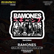 Ramones BAND VIRAL PRINTING STICKER