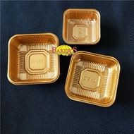 1 cavity Gold Casing for Mooncake 单粒金色月饼托底 50gm/63-80gm/125gm/150gm