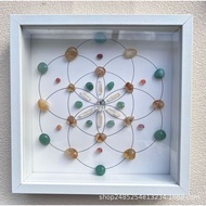 Hot Sale Natural Crystal Array Fortune Decorative Painting Shining Diamond Magic Array Crystal Paint