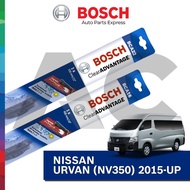 BOSCH CLEAR ADVANTAGE WIPER SET FOR NISSAN URVAN (NV350) 2015-PRESENT (22"/16")