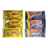 Apollo Chocolate Stick Wafer - Kudapan Nostalgia