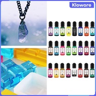 Kloware 24 Colors Epoxy Resin Pigment 10ml Jewelry Making DIY Accessories Colorant