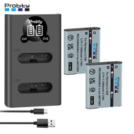 DB-110 LI-90B LI-92B Battery and Charger for Olympus Tough TG-6, TG-5, TG-Tracker, SH-1, SH-2, Theta