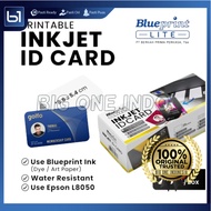 Blueprint Printable Inkjet ID Card Uk 8.6 x 5.4cm 760 mic For Epson L8050 Inkjet Printer