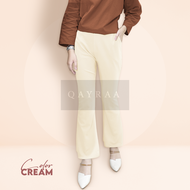 QAYRAA Seluar Palazo POCKET Botcut Slimfit LAICI / Ladies Bootcut Palazzo Casual Pants - Free Size