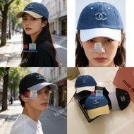 新款 Chanel 拼牛仔棒球帽 認準hkpowerbuy. 冷帽 遮陽帽 棒球帽 禮物 旅遊 戶外