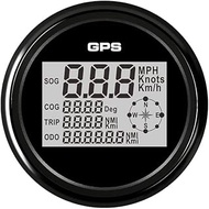 JINGERL 85 MILLIMETRI GPS Tachimetro Del Calibro Di 0~999 MPH Nodi Km/h Per Auto Regolabile Tachimet