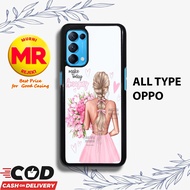 Case OPPO RENO 3 A91 RENO 4 RENO 4F RENO 5 RENO 5F DRESS MOTIF Casing ALL TYPE Hardcase Premium Glos