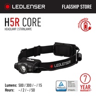 Ledlenser H5R Core - 500 Lumens Powerful Rechargeable Headlamp - EDC Dimmable rotate control Light B