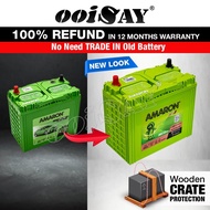 AMARON GO, HI LIFE, PRO NS60L (MF) - Car Battery - Waja Vios Civic Almera Iswara HRV Accord Livina E