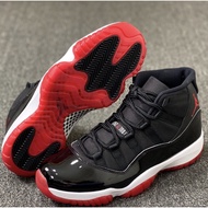 [100% ljr batch】top quality air jd 11 bred 2019 men's sneakers for man shoes size7.5 -- 13-&amp; *