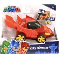 PJ Masks Glow Wheelers Pull-back Car, Owlette