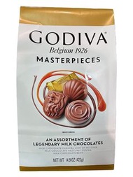 Godiva Masterpieces assortment of legendary milk chocolate 經典雜錦 牛奶朱古力 14.9oz / 422g 031290148349