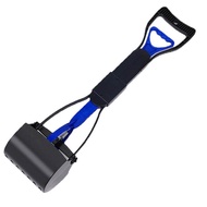 Poop Scoop Foldable Pooper Scooper with Durable Springs for Pets 23-inch Long Handle Lightweight Poop Pick Upper for Easy Grass Gravel and Dirt Pick Up fun