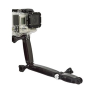 gopro10/9運動相機配件三合一加長拍攝轉換支架 可折疊自拍延長桿