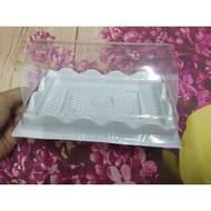 100 HH22 PLASTIC BOXES FOR 14 CM ROLL Sponge Cake, 10 CM HEIGHT - HH22