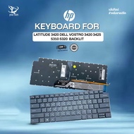 Keyboard for LATITUDE 3420 Dell VOSTRO 3420 3425 5310 5320 Backlit มือ 1 ประกัน 6 เดือน