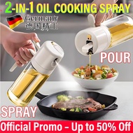 Official Promo - Up to 50% 0ff Oil spray bottle  470ML 0il dispenser  Cooking oil spray Send salt ke