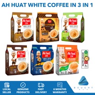 AH HUAT 3-in-1 White Coffee Classic Kopitiam - Charcoal Roast, Extra Rich, Low Fat, Gold Medal