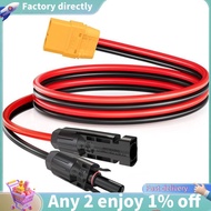 10AWG Solar Panel Connector to XT90 Female Adapter Cable XT90 Female Adapter Cable 10AWG Solar Panel