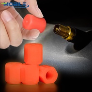 1/4 Pcs Car Motorcycle Bike Tyre Decoration Accessories Fluorescent Tyre Stem Covers Luminous Valve 