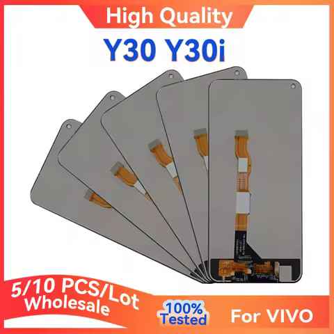 Wholesale Lot of 5/10 Pieces For VIVO Y30 Y30i LCD Display Screen With Touch Assembly Mobile Phones