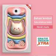 Samsung S10 S20 Plus Ultra FE S21 S22 5G J2 J7 Prime Pro 2017 Phone Case Colorful 3D Cat Pattern Wav