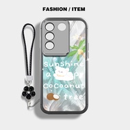 เคสสำหรับ Vivo โทรศัพท์สไตล์ YBD INS Y19S Y04 Y29S Y29 T4X V29E Y200 5G S17 V29 Pro 5G S17T มาพร้อมก