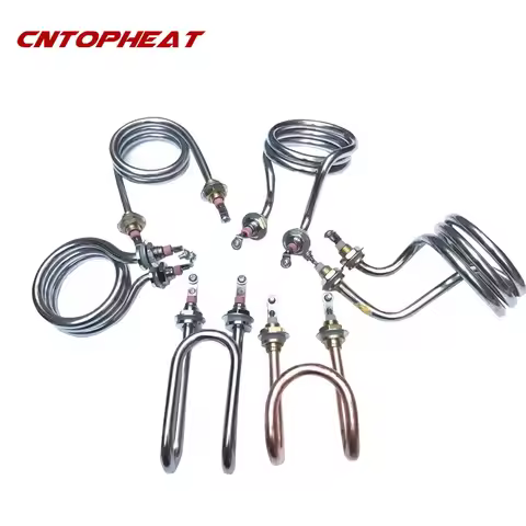 220V Electric Heating Element Stainless Steel Spiral Heater Immersion Water Heater Element for Disti