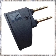 [Z F L U] Airline Travel Headphone Plug Airline Travel Headphone Plug ABS Flight Headphone Adapter 3