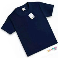 Tshirt Plain Kids Cotton Rians Sport