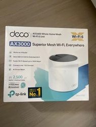 TP Link 路由器 雙頻 Deco WiFi Router WiFi 6 AX3000