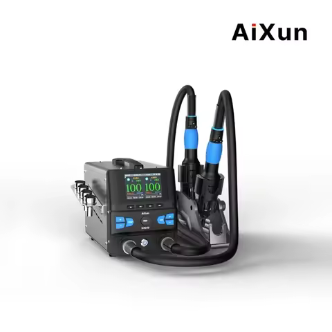 Aixun H414D 1400W Dual-station Hot Air Gun Smart Desoldering Station Connect Bluetooth and WIFI for 