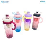 Drinking Bottle 3589 221gr / Drinking Bottle with Strainer + Straw, Handle