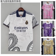 Real Madrid Dragon Edition Series Thai Training Jersey Custom Bellingham Mbappe Jersey Thai Jersey