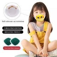 Masker Elektrik Air Purifier with Hepa Filter Untuk Anak / Anti virus