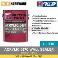 Nippon Acrylic 5170 Wall Sealer 1L / Undercoat / Cat Undercoat Cat Sealer 5170 1L