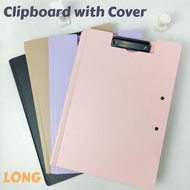 Long Clipboard with Cover File Folder Thickened Folder Waterproof & Dustproof File Storage Organizer