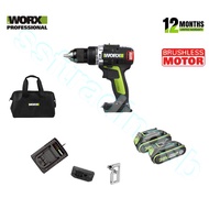WORX 20V 13MM IMPACT DRILL / WORX WU189.2 BRUSHLESS LI-ON  IMPACT DRILL
