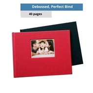 Photobook Malaysia - Debossed 14" x 10" Landscape, 40 Pages (Web)